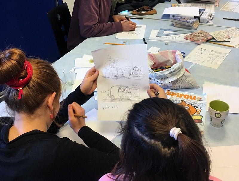 Atelier bande dessinée du mercredi